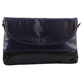 Gerard Darel-Leather shoulder bag-Blue