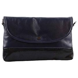 Gerard Darel Borsa a tracolla in pelle Blu
