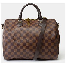 LOUIS VUITTON Speedy Bag in Brown Canvas - 102021 Brown