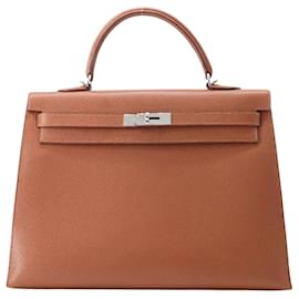 Hermès-Hermès Kelly 35-Brown