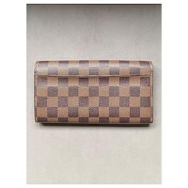 Louis Vuitton-Wallets-Brown