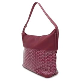 Goyard-Goyard Bordeaux Shoulder Bag-Dark red