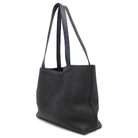 Hermès-Hermes Tote Bag Cabaseri 31-Black,Blue