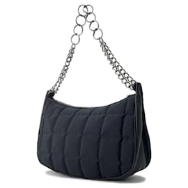 Chanel-Chanel Black Chain Shoulder Bag-Black