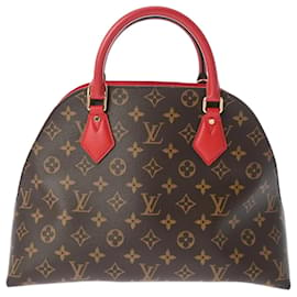 Louis Vuitton-Louis Vuitton Monogram Alma Bag-Red