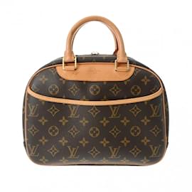 Louis Vuitton-Louis Vuitton Monogram Trouville Handbag-Brown