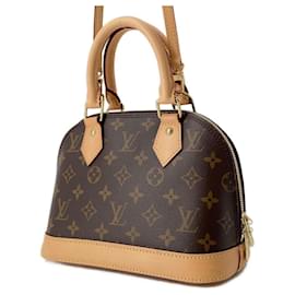 Louis Vuitton-Louis Vuitton Monogram Alma BB Handbag-Brown