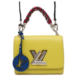 Louis Vuitton-Louis Vuitton Epi Twist PM Handbag-Pink,Yellow