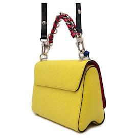 Louis Vuitton-Louis Vuitton Epi Twist PM Handbag-Pink,Yellow