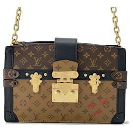 Louis Vuitton-Louis Vuitton Monogram Reverse Shoulder Bag-Brown