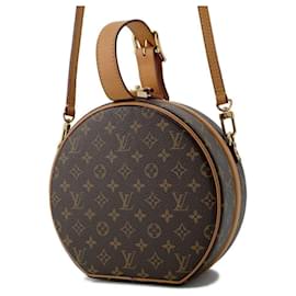 Louis Vuitton-Louis Vuitton Monogram Petite Boite Chapeau Shoulder Bag-Beige