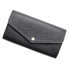 Louis Vuitton-Louis Vuitton Epi Leather Long Wallet-Black