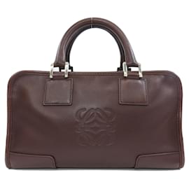 Loewe-Loewe Amazona Handbag-Brown