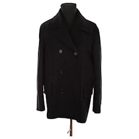 Lacoste Wool coat Black