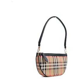 Burberry-BURBERRY  Handbags T.  Leather-Brown