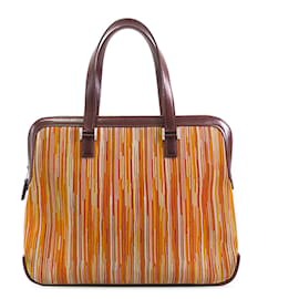 Hermès-Orange Hermès Vibrato Escapade Tote-Orange