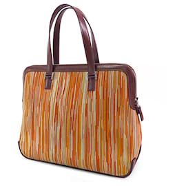 Hermès-Orange Hermès Vibrato Escapade Tote-Orange