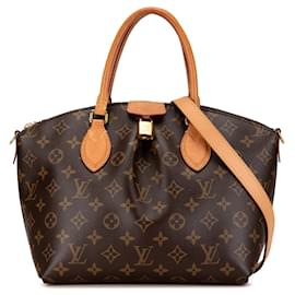 Louis Vuitton-Brown Louis Vuitton Monogram Boetie PM Satchel-Brown