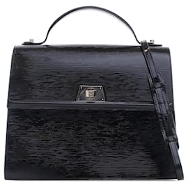 Louis Vuitton-Black Louis Vuitton Electric Epi Sevigne Satchel-Black