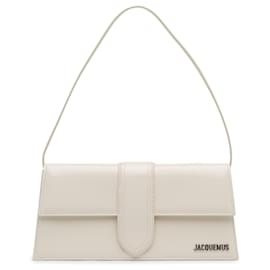 Jacquemus-White Jacquemus Le Bambino Long Shoulder Bag-White