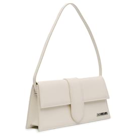 Jacquemus-White Jacquemus Le Bambino Long Shoulder Bag-White