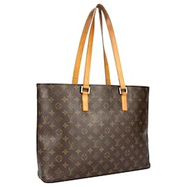 Louis Vuitton-Louis Vuitton Canvas Monogram Luco Shopper Bag-Brown