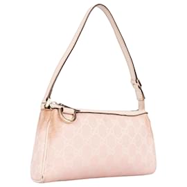 Gucci-Gucci GG Monogram Abbey Shoulder Bag-Pink