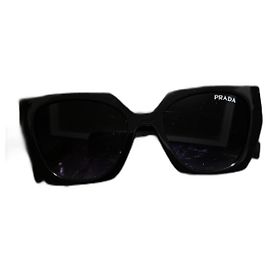 Gafas de sol Prada cuadradas negras Negro