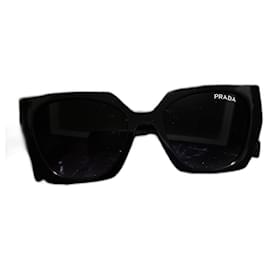 Prada Square Sunglasses Black Black
