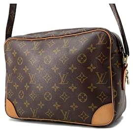 Louis Vuitton-Louis Vuitton Monogram Shoulder Bag-Brown