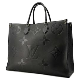 Louis Vuitton-Louis Vuitton Monogram Empreinte Tote Bag-Black