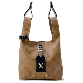 Louis Vuitton-Louis Vuitton Monogram Reverse Atlantis BB Handbag-Brown