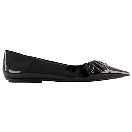 Le ballerine a punta affilata - Marc Jacobs - Pelle - Nero Nero