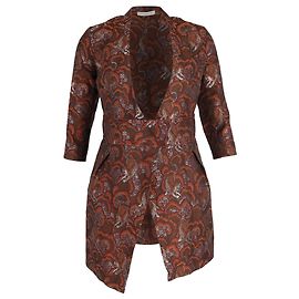 Abito kimono mini stampato Sandro Paris in cotone multicolore Multicolore