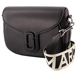 Marc Jacobs-Saddle Large Crossbody - Marc Jacobs - Leather - Black-Black