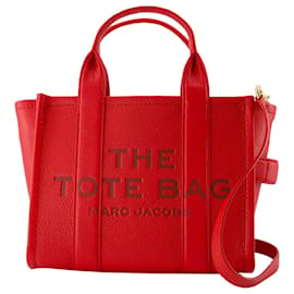 Marc Jacobs-The Small Tote - Marc Jacobs - Leather - Red-Red