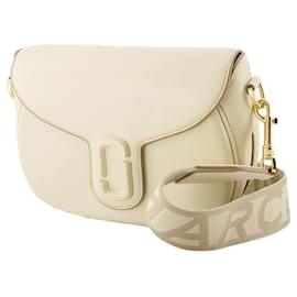 Marc Jacobs-Saddle Large Crossbody - Marc Jacobs - Leather - White-White