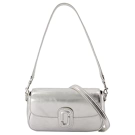 Marc Jacobs-The Small Shoulder Bag - Marc Jacobs - Leather - Silver-Silvery,Metallic