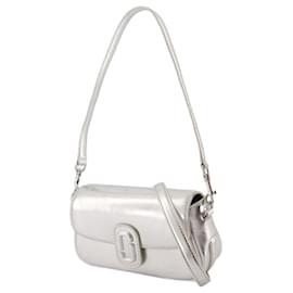 Marc Jacobs-The Small Shoulder Bag - Marc Jacobs - Leather - Silver-Silvery,Metallic