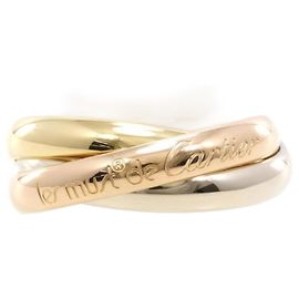 Anillo de Oro Amarillo Cartier Trinity (18K) Rosa Blanco Amarillo