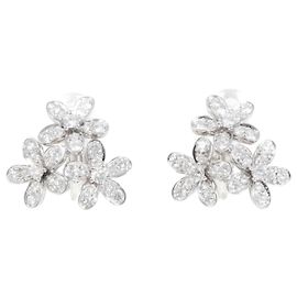 Orecchini in diamante K18WG Socrates di Van Cleef & Arpels Bianco