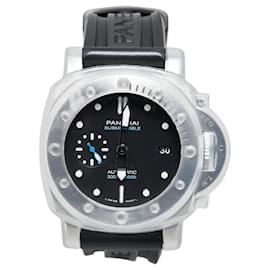 Panerai-Panerai Submersible Date Small Second Watch PAM00973-Black
