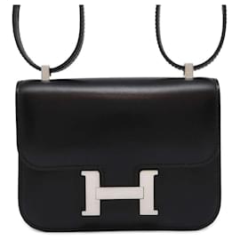 Hermès-Sac à épaule Micro Constance d'Hermès-Noir