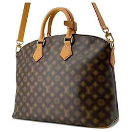 Louis Vuitton-Louis Vuitton Monogram Neo Lockit MM Handbag-Brown