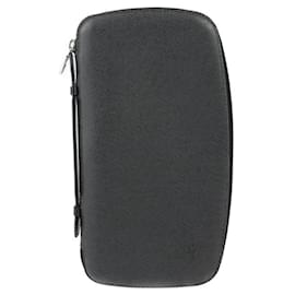 Louis Vuitton-Louis Vuitton Taiga Ardoise Long Wallet-Grey