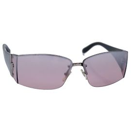 Gafas de sol Gianni Versace negras Auth yk13715 Negro