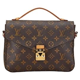 Louis Vuitton-Louis Vuitton Monogram Pochette Metis MM Handbag-Brown