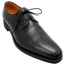 Scarpe Derby classiche in pelle nera da uomo John Lobb Nero