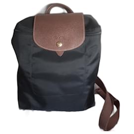 Longchamp Backpack folding Black