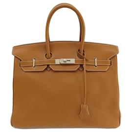 Hermès-Hermès Birkin 35-Brown